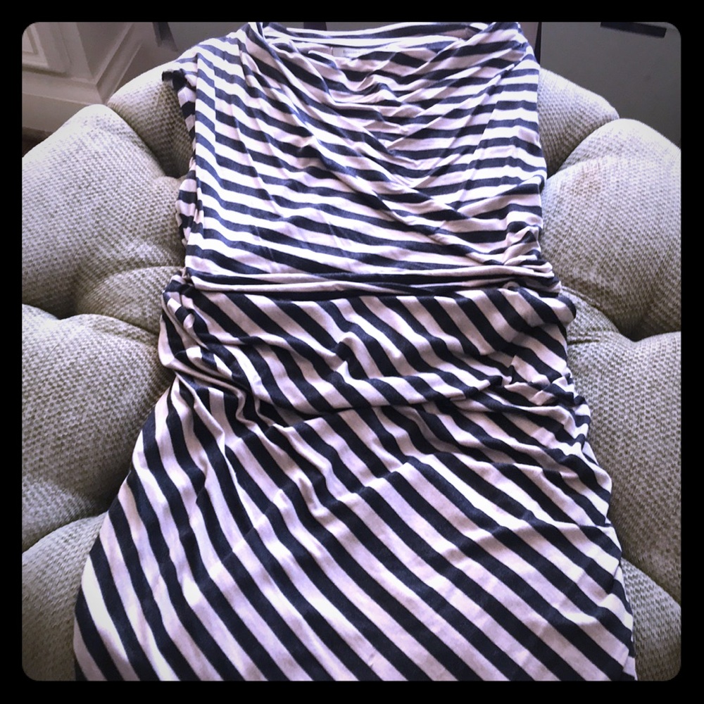 Striped dress from anthropology
